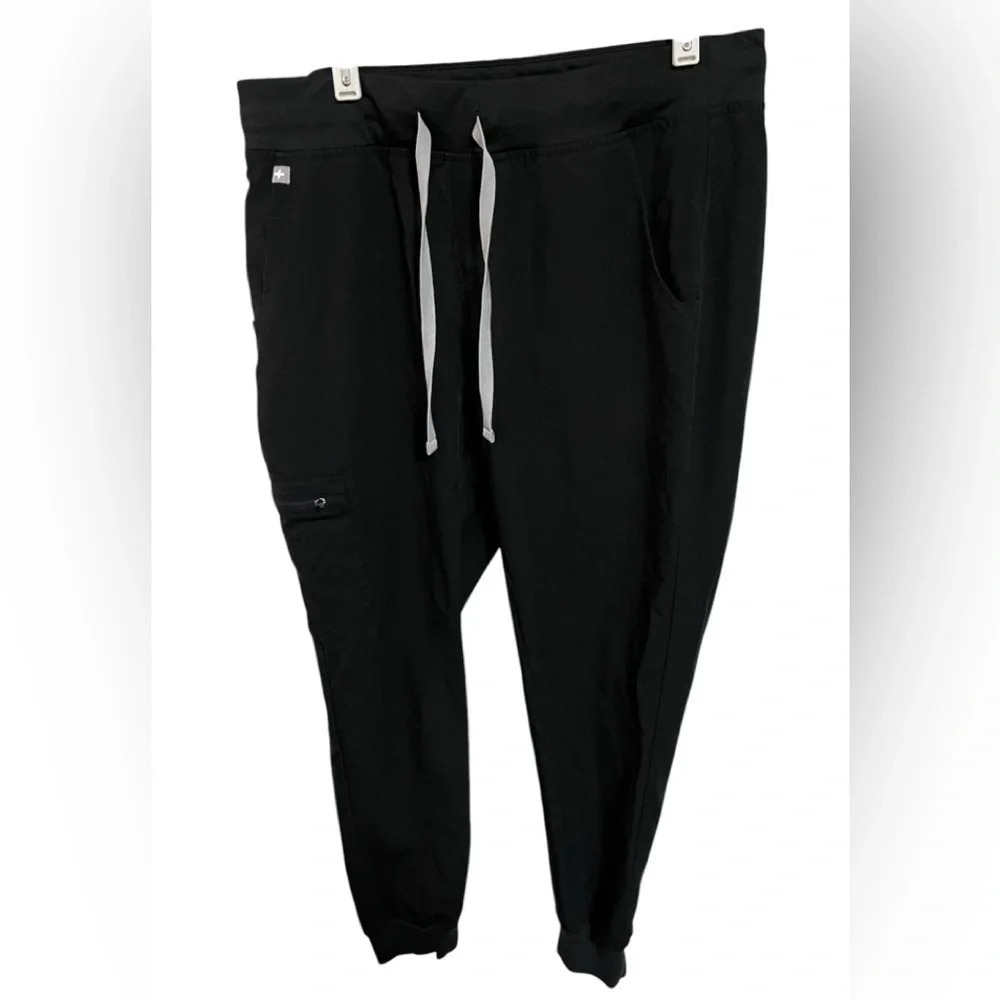 Figs Technical Collection Black Pants Sz Med - Picture 1 of 8